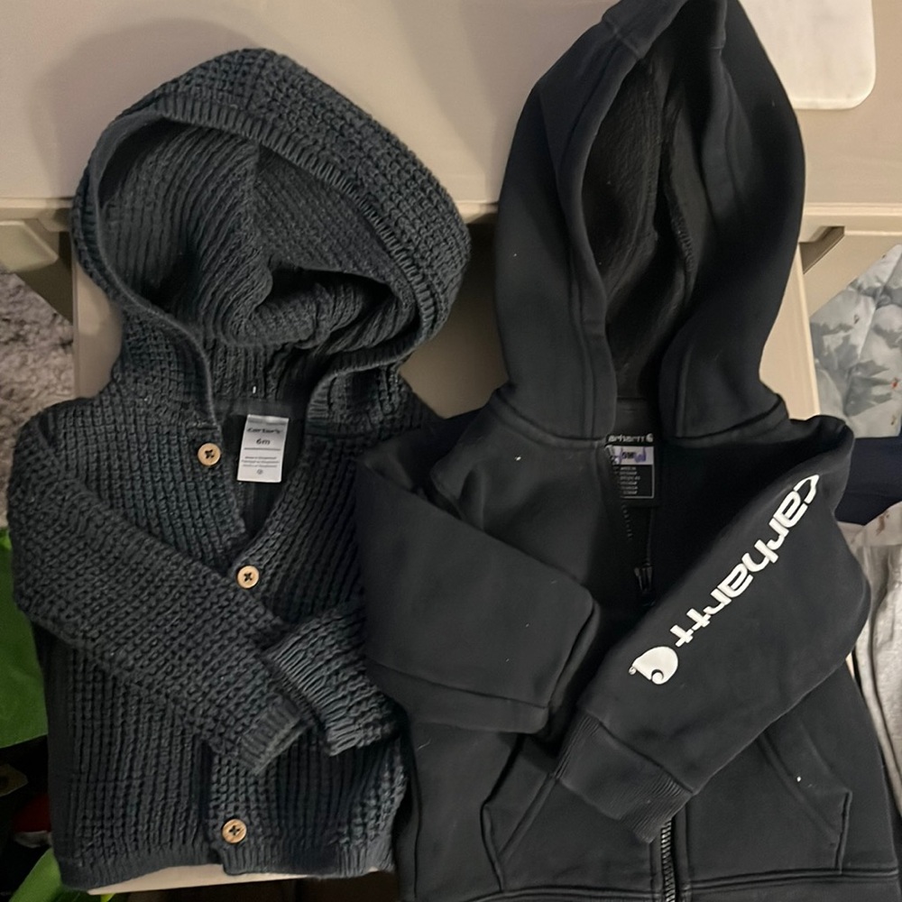 (2) Hooded sweatshirts